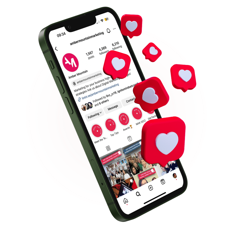 Amber Mountain, Digital Marketing and Social Media Management Agency in St Albans, Hertfordshire