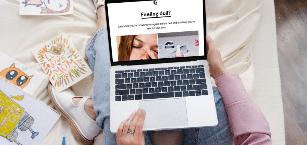 Glossier Email Marketing | Email Marketing Tips | Amber Mountain Marketing