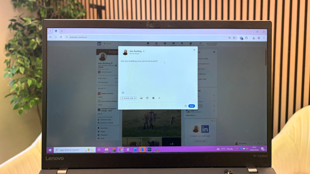 LinkedIn Personal Branding Post